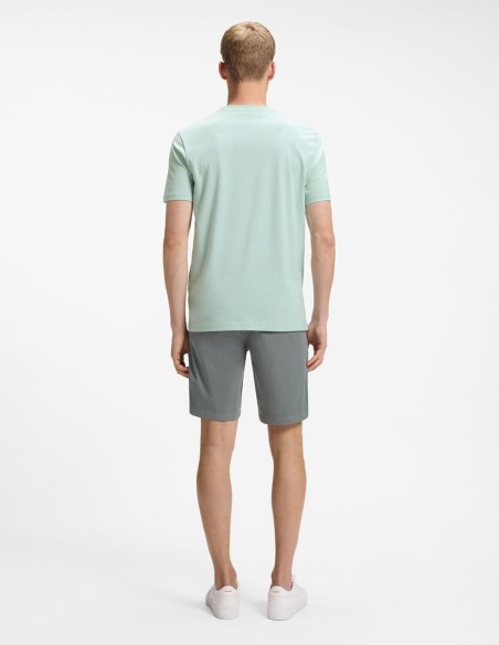 COTTON JERSEY T-SHIRT WITH LARGE LOGO PRINT