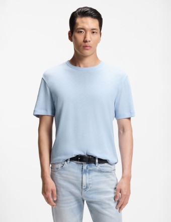 T-SHIRT COTTON-LINEN...