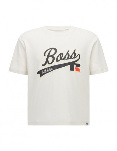 BOSS x RUSSELL T-SHIRT WITH EXCLUSIVE...