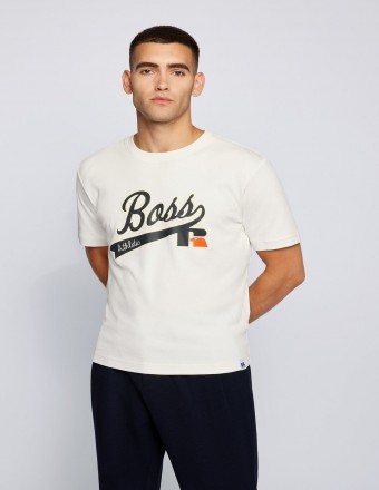 BOSS x RUSSELL T-SHIRT WITH...