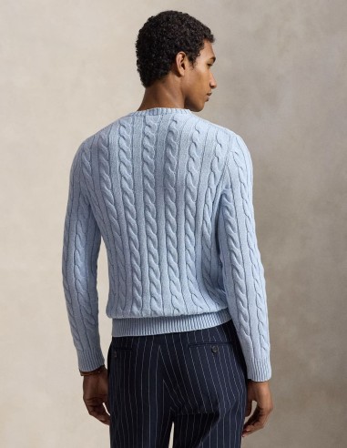 ΠΟΥΛΟΒΕΡ COTTON CABLE-KNIT