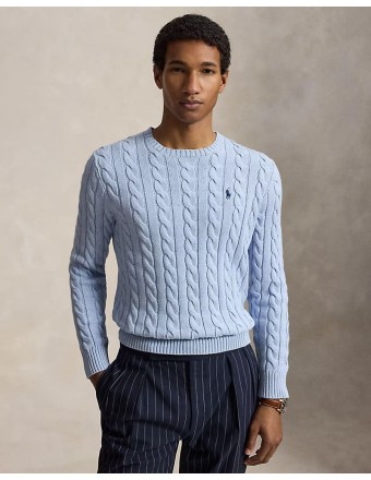 ΠΟΥΛΟΒΕΡ COTTON CABLE-KNIT 2