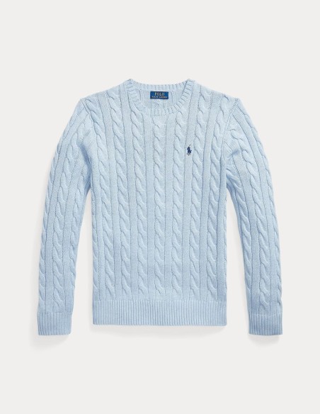ΠΟΥΛΟΒΕΡ COTTON CABLE-KNIT