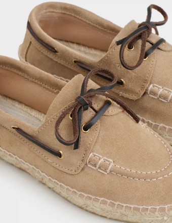 SUEDE BOAT-SHOES ESPADRILLES 2