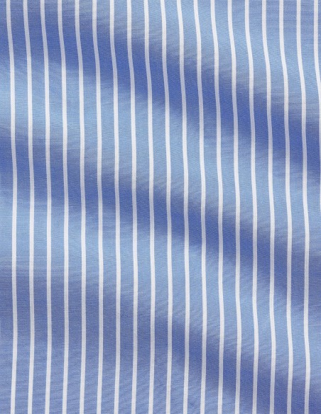 CUSTOM FIT STRIPED BROADCLOTH SHIRT