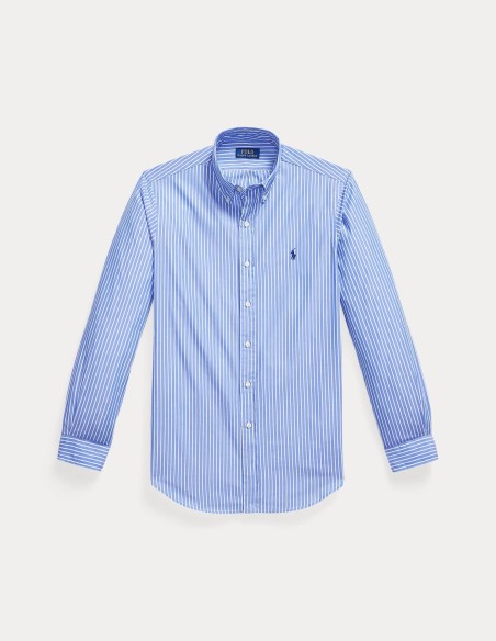CUSTOM FIT STRIPED BROADCLOTH SHIRT