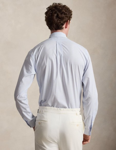 ΠΟΥΚΑΜΙΣΟ CHECKED STRETCH POPLIN CUSTOM FIT
