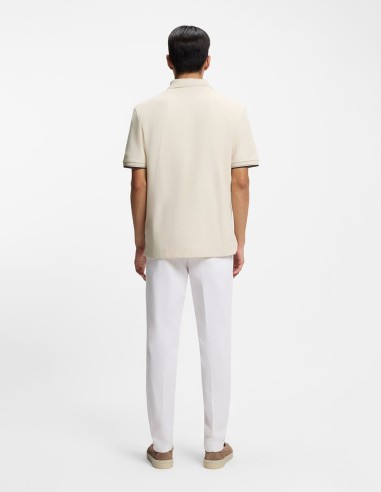 ΜΠΛΟΥΖΑ POLO COTTON-PIQUE WITH ZIP NECK