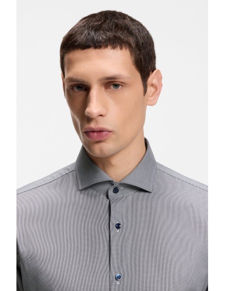 EASY IRON STRETCH COTTON SLIM FIT SHIRT