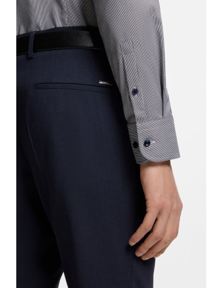 EASY IRON STRETCH COTTON SLIM FIT SHIRT