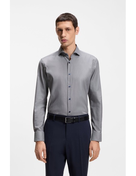 ΠΟΥΚΑΜΙΣΟ STRETCH COTTON EASY IRON SLIM FIT