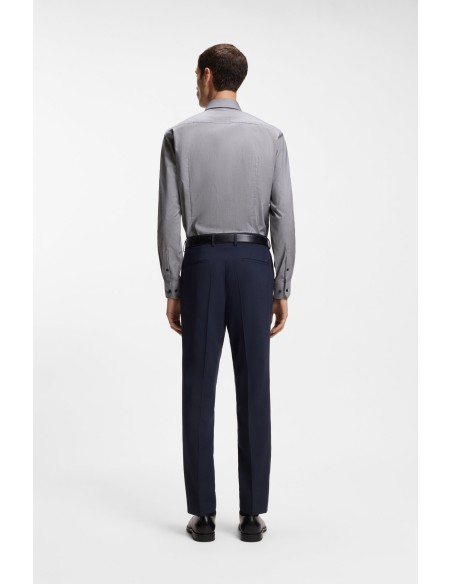 ΠΟΥΚΑΜΙΣΟ STRETCH COTTON EASY IRON SLIM FIT