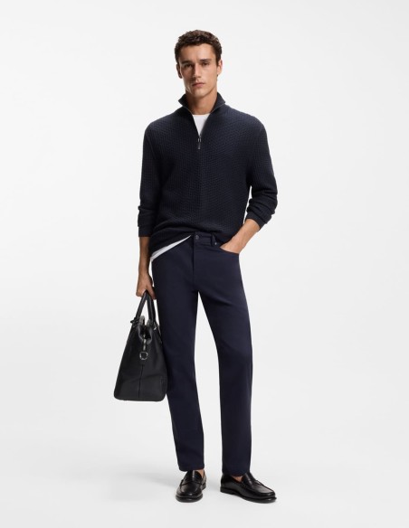 ΠΟΥΛΟΒΕΡ COTTON QUARTER-ZIP