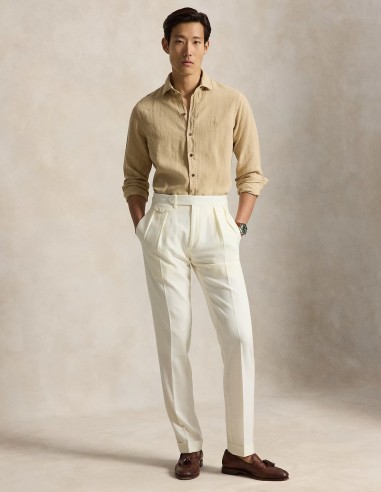 ΠΟΥΚΑΜΙΣΟ LINEN CUSTOM FIT