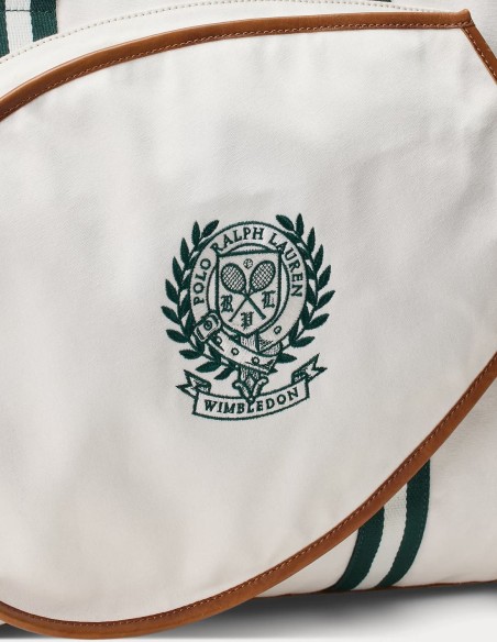 ΤΣΑΝΤΑ TENNIS WIMBLEDON LEATHER-TRIM CANVAS