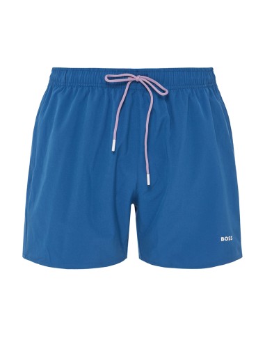QUICK-DRY SWIM SHORTS WITH LOGO DETAIL