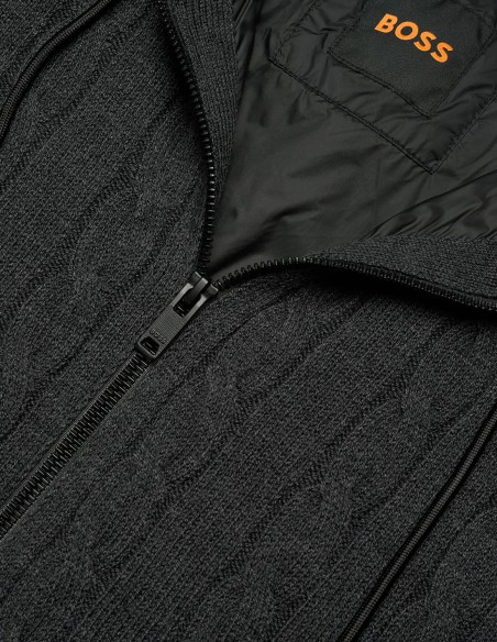 ZIP-UP WOOL SWEATER