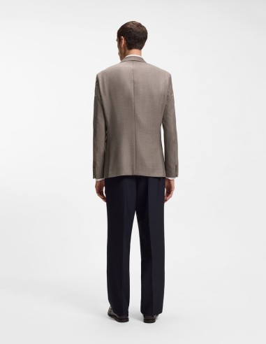 REGULAR FIT BLAZER IN PATTERNED...