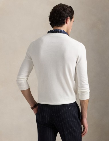 ΠΟΥΛΟΒΕΡ TEXTURED COTTON SLIM FIT