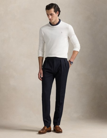 ΠΟΥΛΟΒΕΡ TEXTURED COTTON SLIM FIT