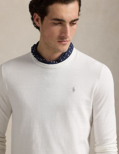 ΠΟΥΛΟΒΕΡ TEXTURED COTTON SLIM FIT