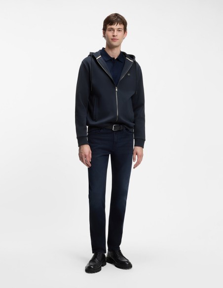 ZIP-UP HOODIE WITH DOUBLE B MONOGRAM