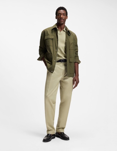 WATER-REPELLENT FIELD CHECKED LINING JACKET