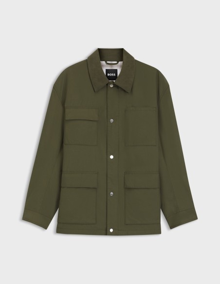 WATER-REPELLENT FIELD CHECKED LINING JACKET