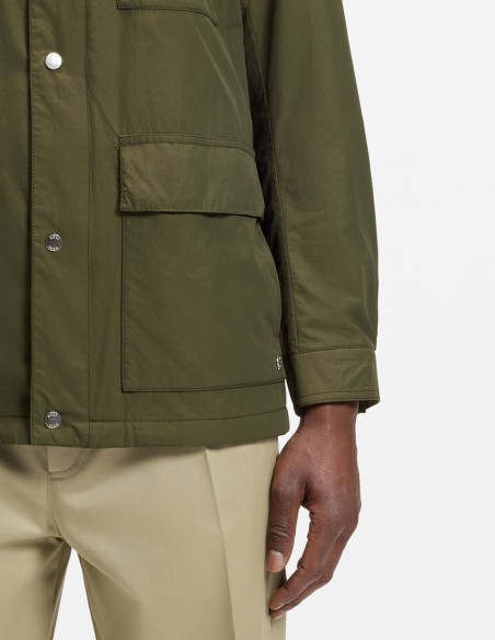 WATER-REPELLENT FIELD CHECKED LINING JACKET
