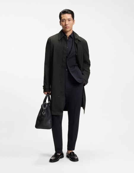 WATER-REPELLENT COAT IN STRETCH FABRIC