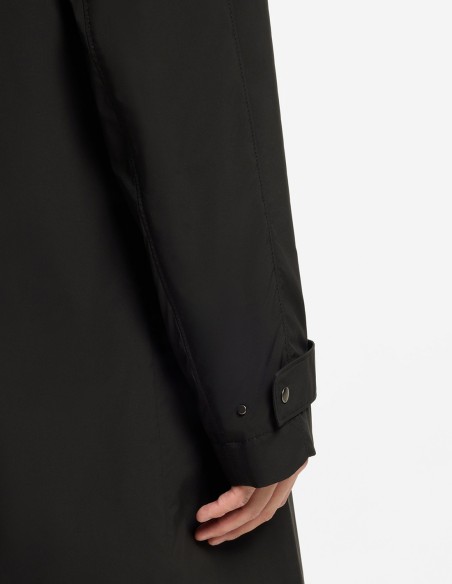 WATER-REPELLENT COAT IN STRETCH FABRIC