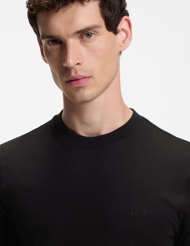 COTTON-JERSEY T-SHIRT WITH LOGO DETAIL