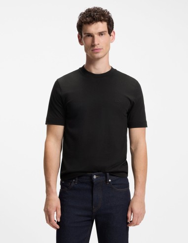 COTTON-JERSEY T-SHIRT WITH LOGO DETAIL