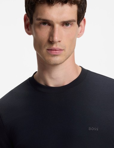 COTTON-JERSEY T-SHIRT WITH LOGO DETAIL