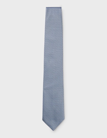 BOSS ONE SILK TIE WITH JACQUARD PATTERN