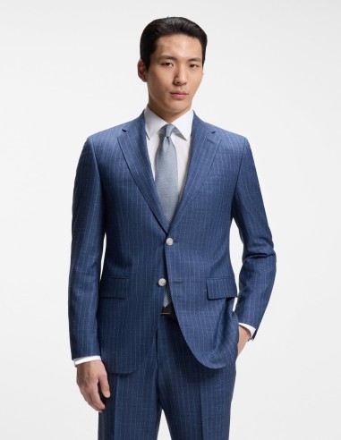 BOSS ONE SILK TIE WITH JACQUARD PATTERN