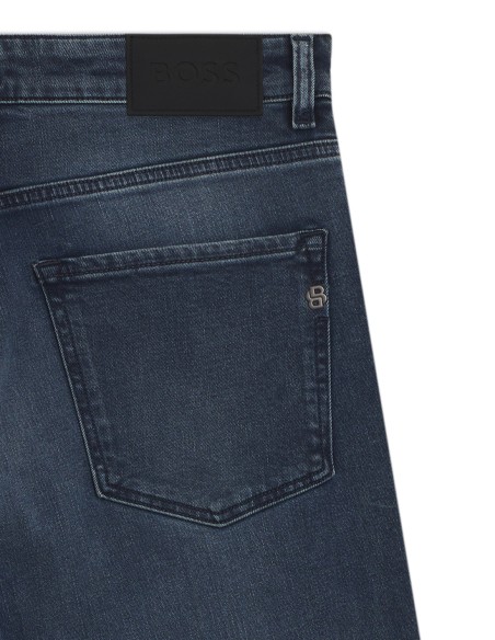 REGULAR FIT JEANS IN A STRETCH COTTON BLEND