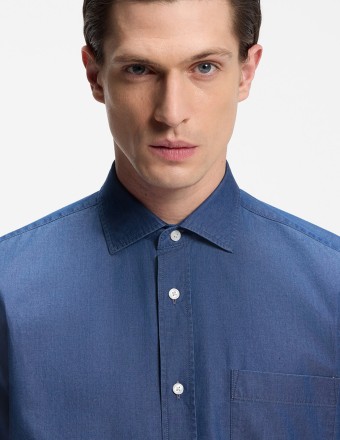 CASUAL FIT DENIM SHIRT 2