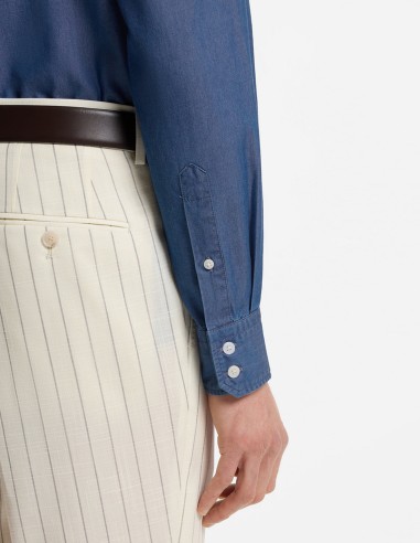 CASUAL FIT DENIM SHIRT