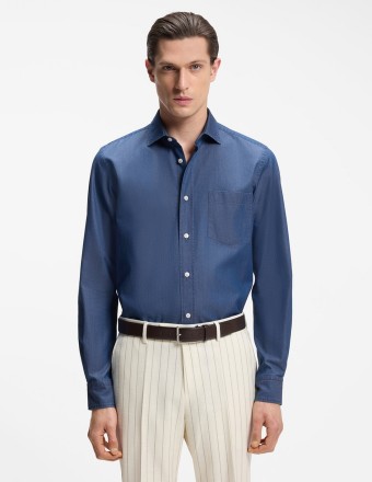 CASUAL FIT DENIM SHIRT