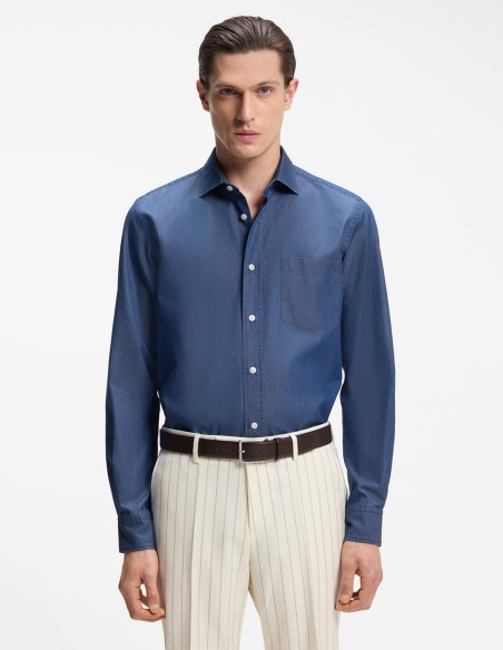 ΠΟΥΚΑΜΙΣΟ DENIM CASUAL FIT