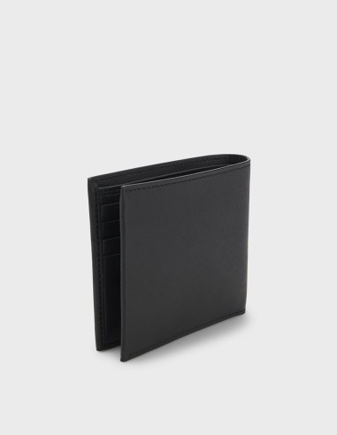 STRUCTURED FOLDING WALLET WITH LOGO...