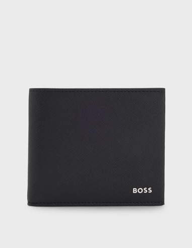 STRUCTURED FOLDING WALLET WITH LOGO...