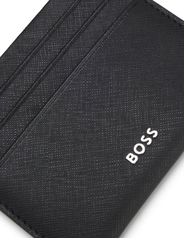 CARD HOLDER IN TEXTURED LEATHER WITH...