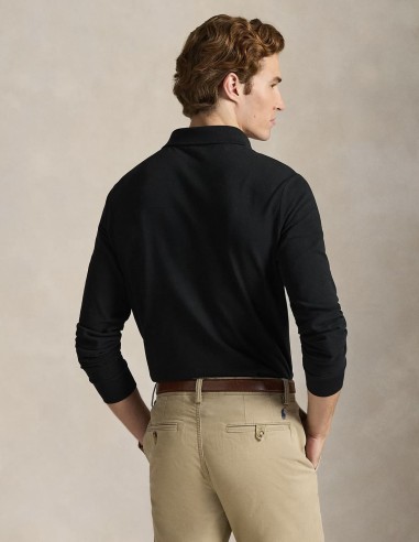 CUSTOM SLIM FIT MESH POLO SHIRT