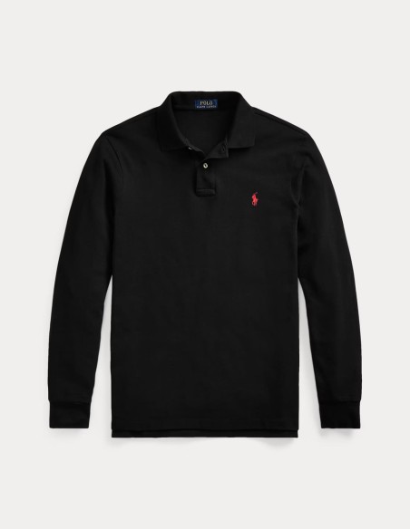 CUSTOM SLIM FIT MESH POLO SHIRT