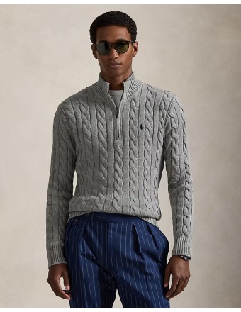ΠΟΥΛΟΒΕΡ CABLE-KNIT COTTON... 2