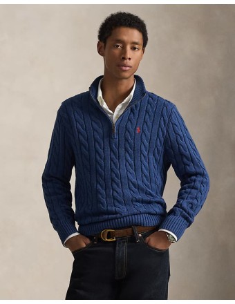ΠΟΥΛΟΒΕΡ CABLE-KNIT COTTON...