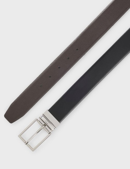 ΖΩΝΗ REVERSIBLE LEATHER WITH TWO TEXTURES