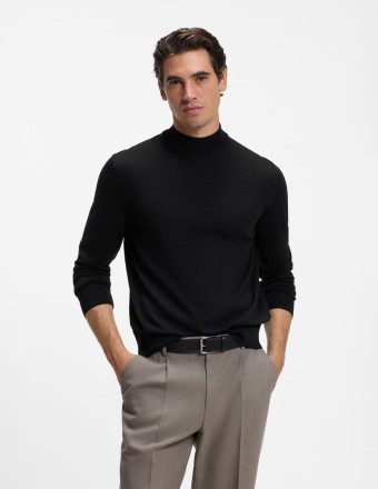 MOCK-NECK SWEATER IN EXTRA...